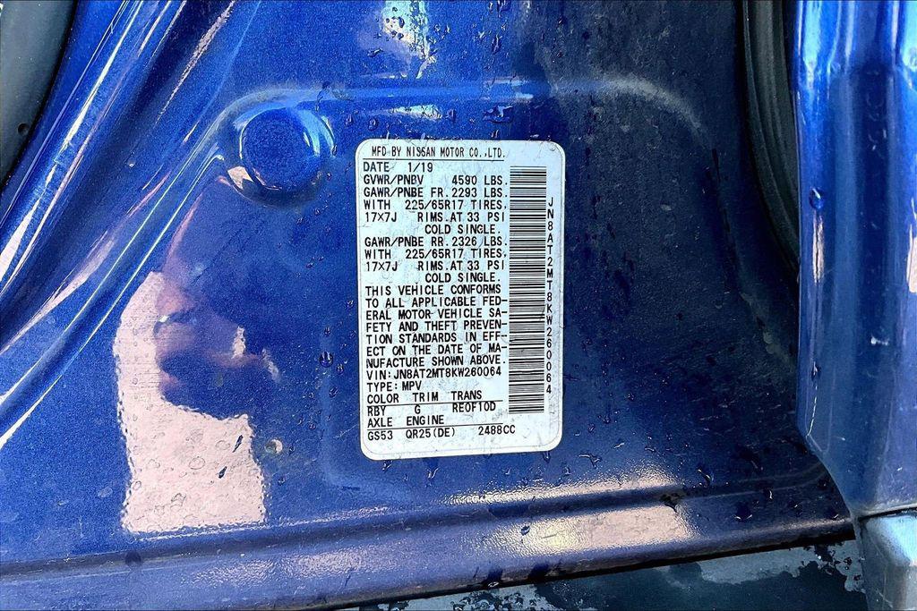 used 2019 Nissan Rogue car, priced at $14,500