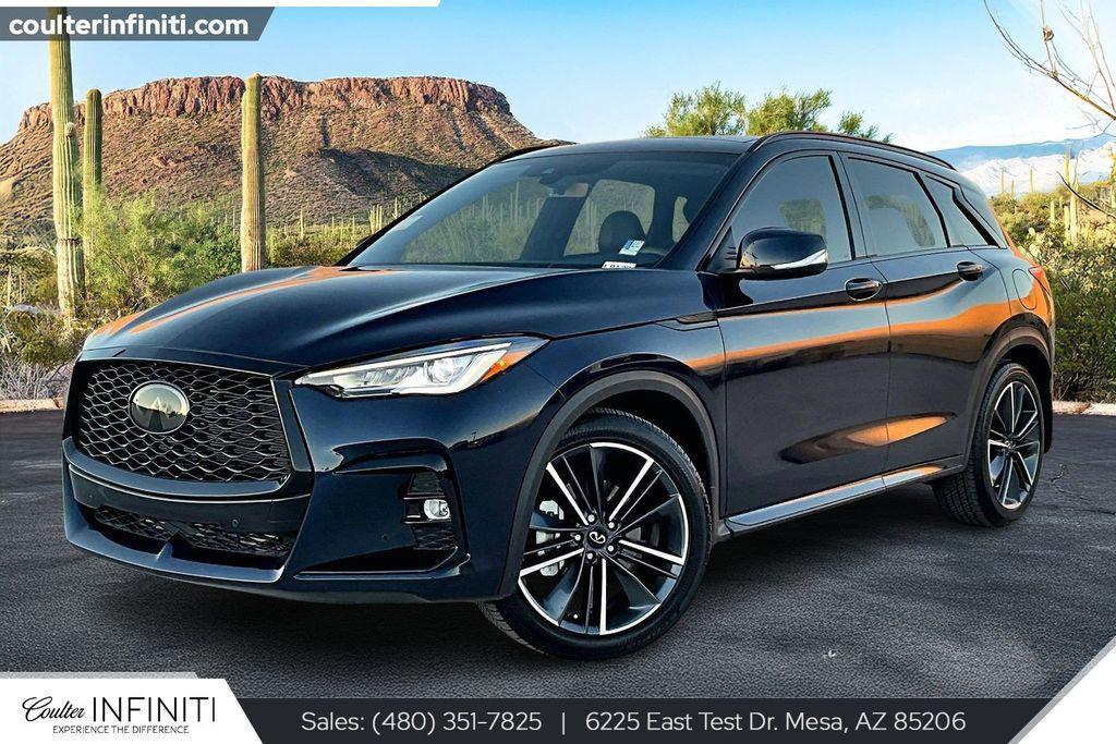 used 2025 INFINITI QX50 car, priced at $44,200