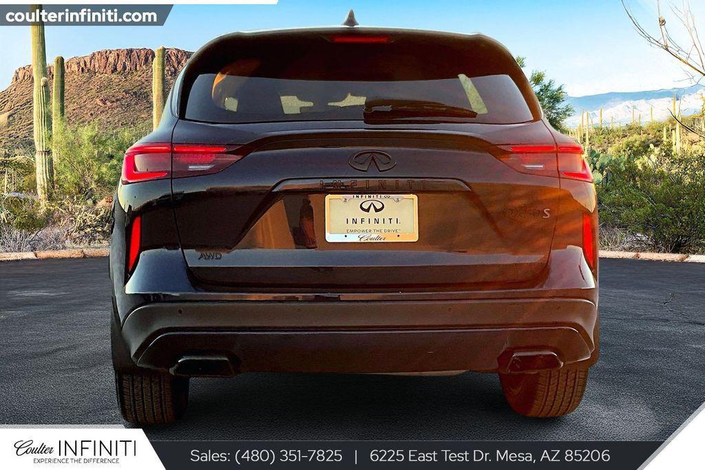 used 2025 INFINITI QX50 car, priced at $44,300