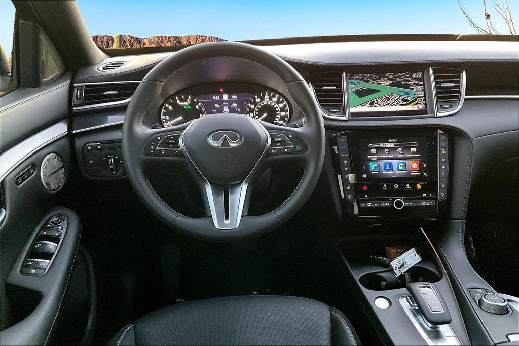 used 2025 INFINITI QX50 car, priced at $44,300
