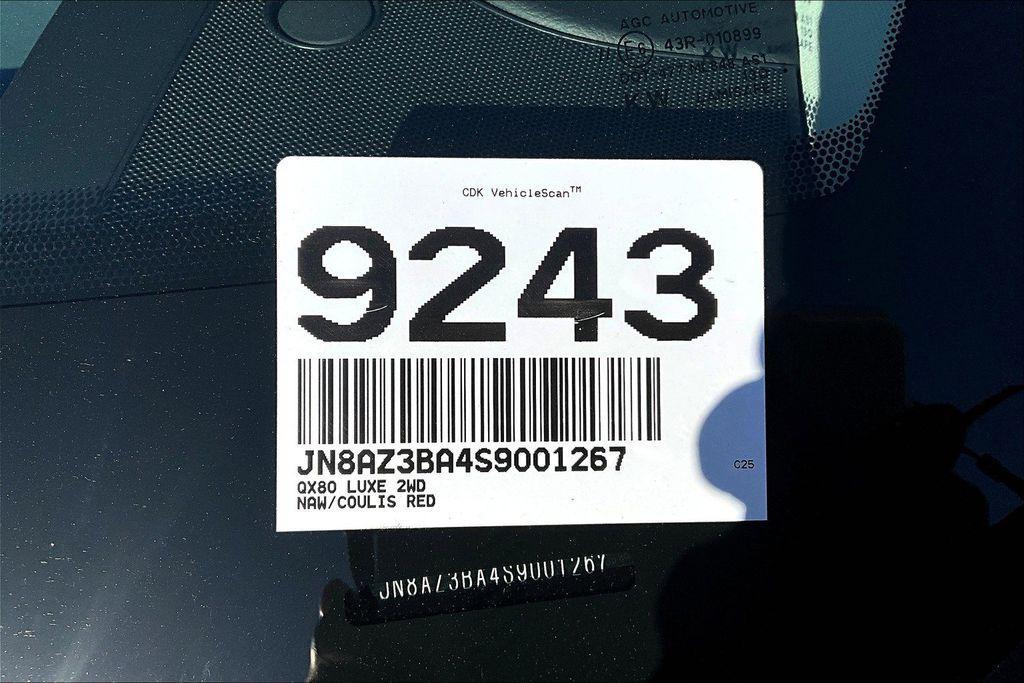 new 2025 INFINITI QX80 car, priced at $75,795