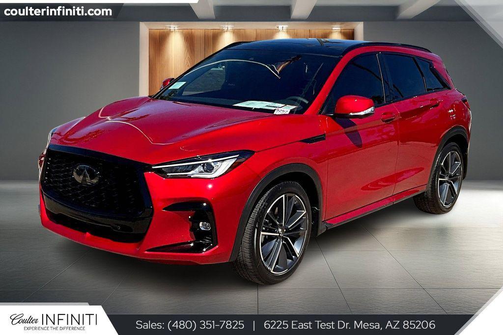 new 2025 INFINITI QX50 car, priced at $45,170
