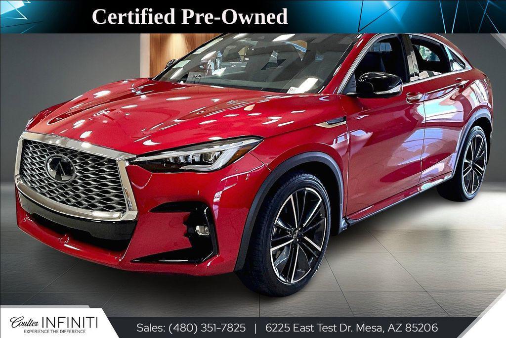 new 2025 INFINITI QX55 car, priced at $49,080