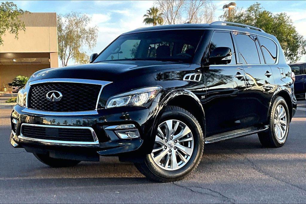 used 2017 INFINITI QX80 car, priced at $18,500