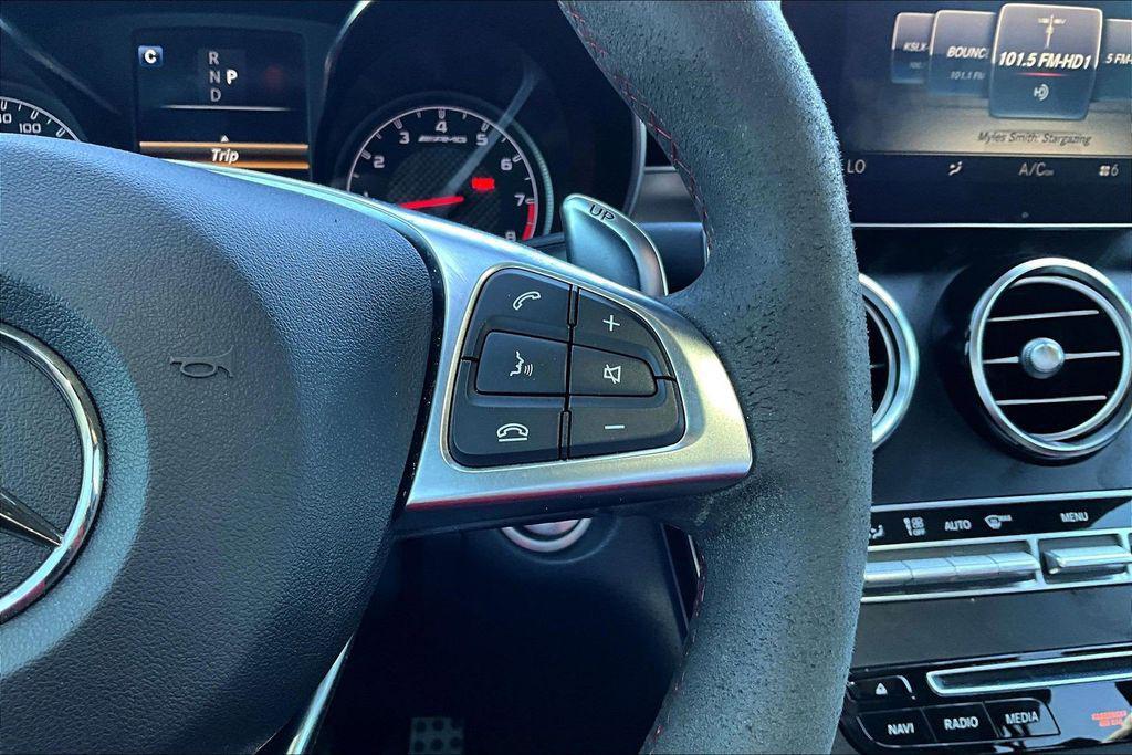 used 2019 Mercedes-Benz AMG GLC 63 car, priced at $42,300