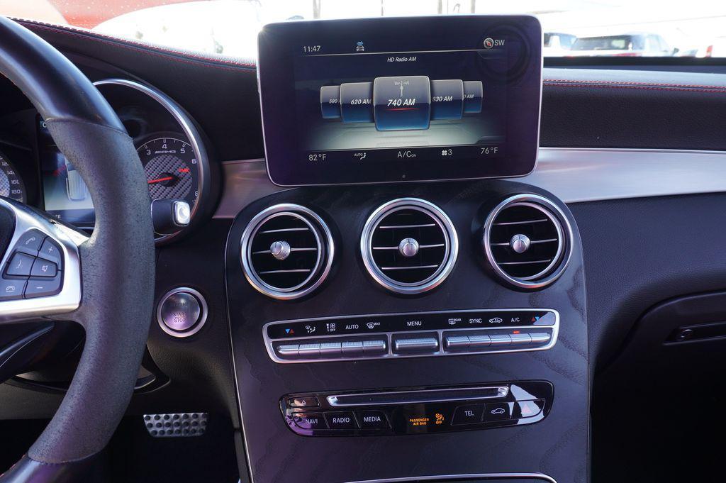 used 2019 Mercedes-Benz AMG GLC 63 car, priced at $43,995