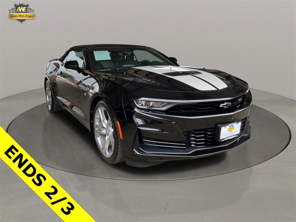 used 2021 Chevrolet Camaro car, priced at $44,988