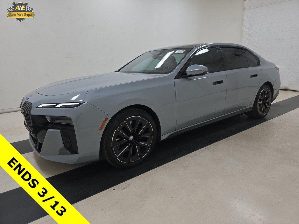 used 2023 BMW 740 car, priced at $63,529