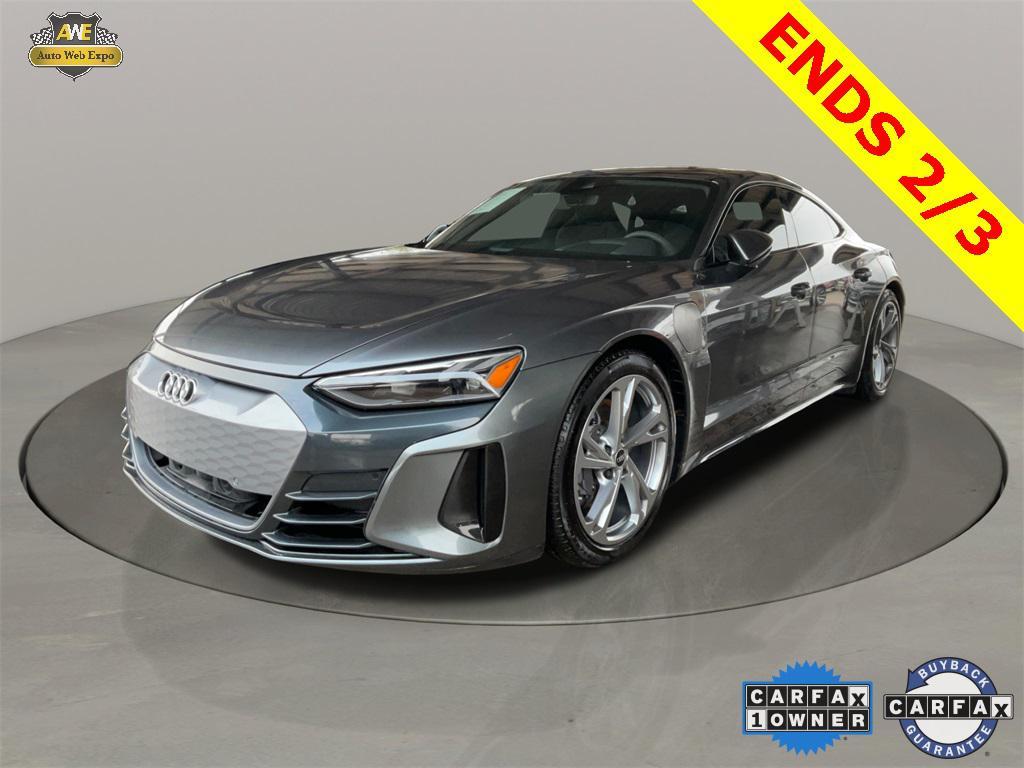 used 2022 Audi e-tron GT car, priced at $39,498