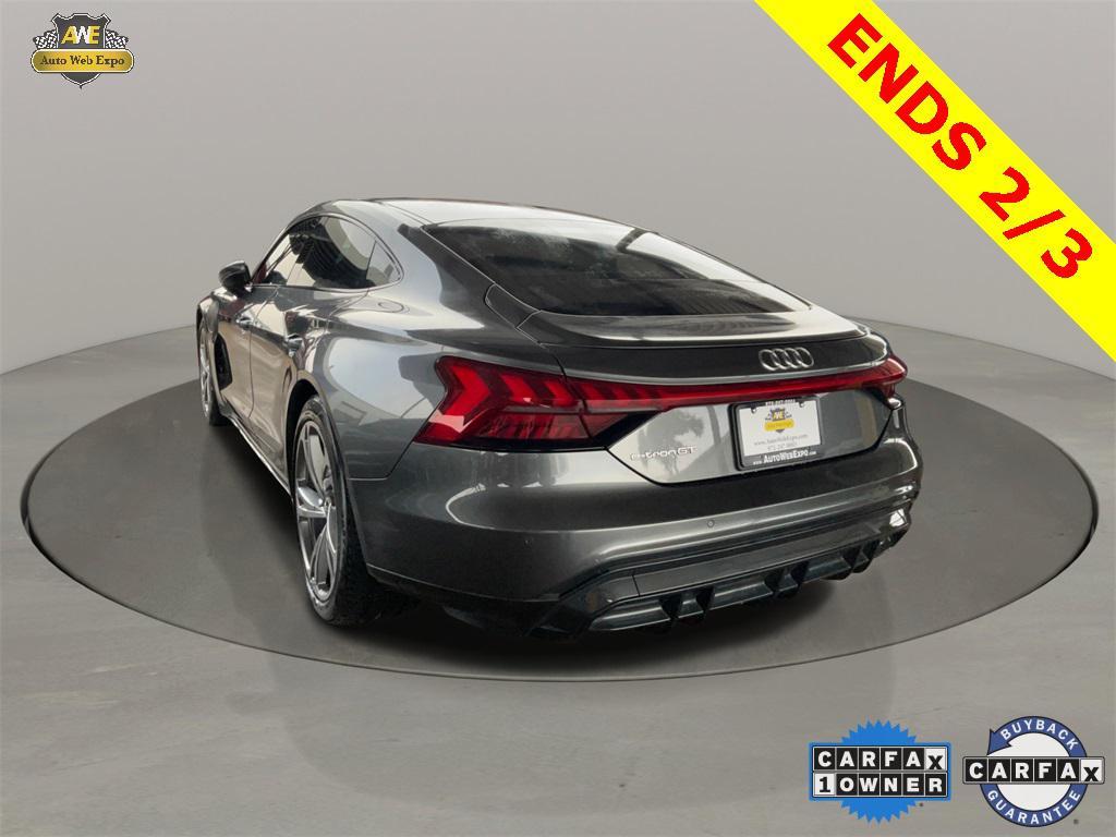 used 2022 Audi e-tron GT car, priced at $39,498