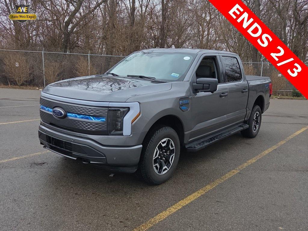 used 2023 Ford F-150 Lightning car, priced at $34,988