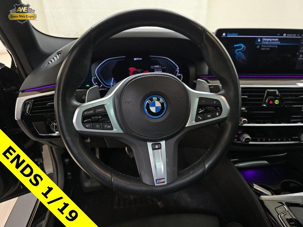 used 2023 BMW 530e car, priced at $36,988