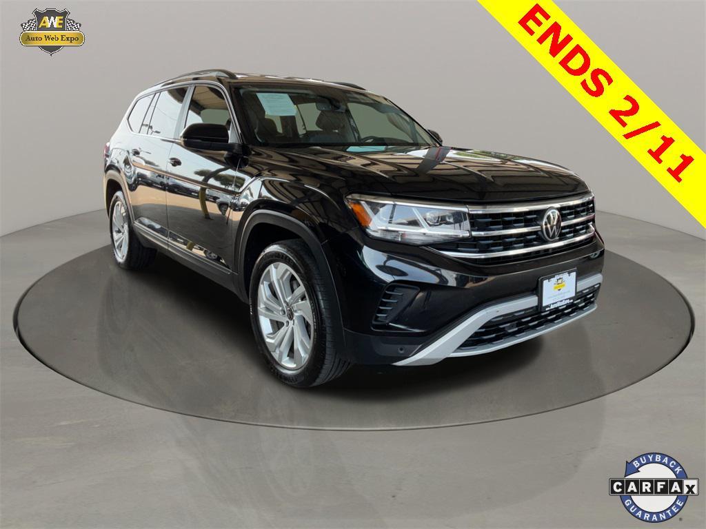 used 2022 Volkswagen Atlas car, priced at $21,990