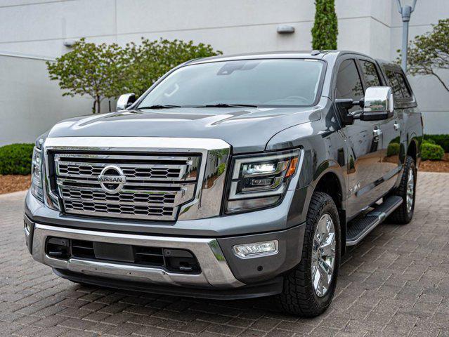 used 2021 Nissan Titan car, priced at $32,998