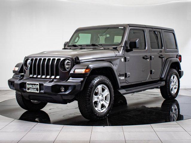 used 2021 Jeep Wrangler Unlimited car, priced at $27,498