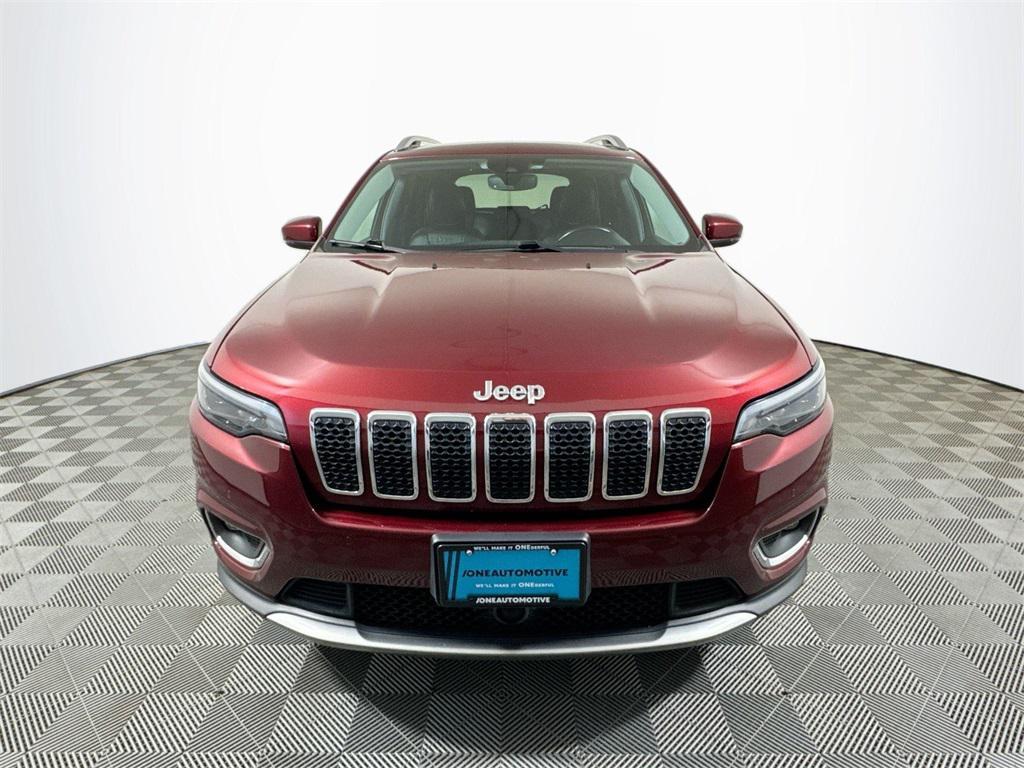 used 2021 Jeep Cherokee car, priced at $19,492