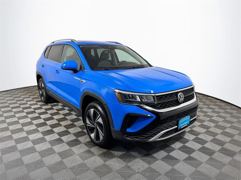 used 2024 Volkswagen Taos car, priced at $21,451