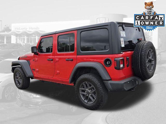 used 2024 Jeep Wrangler car, priced at $33,355