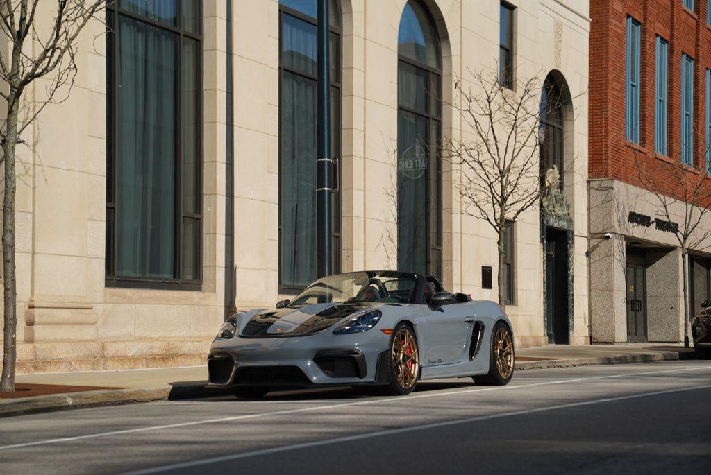 used 2025 Porsche 718 Spyder car, priced at $219,984