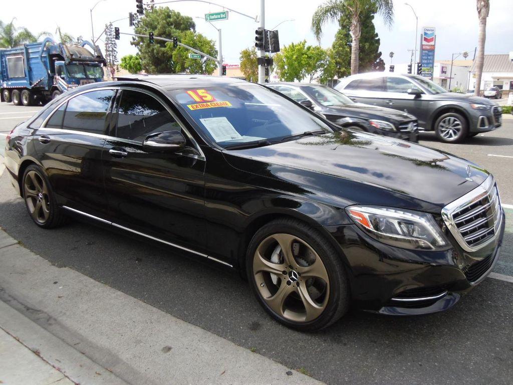 used 2015 Mercedes-Benz S-Class car, priced at $15,995