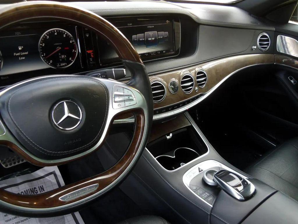 used 2015 Mercedes-Benz S-Class car, priced at $20,995