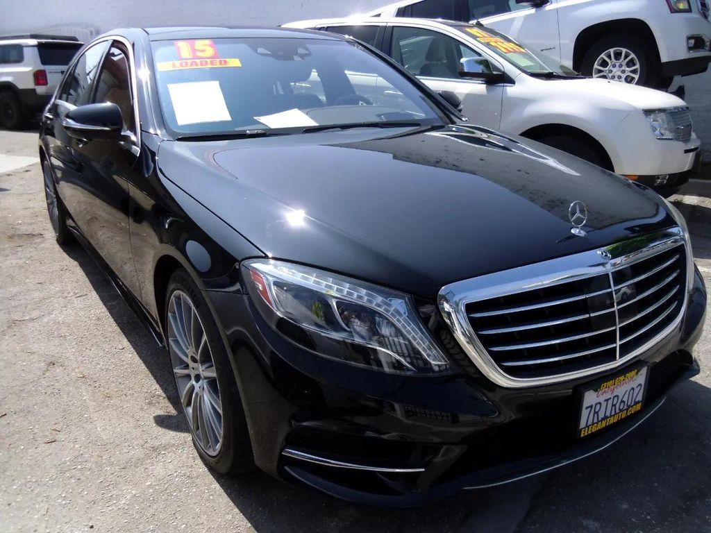 used 2015 Mercedes-Benz S-Class car, priced at $20,995