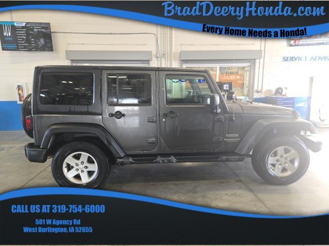 used 2017 Jeep Wrangler Unlimited car, priced at $20,700