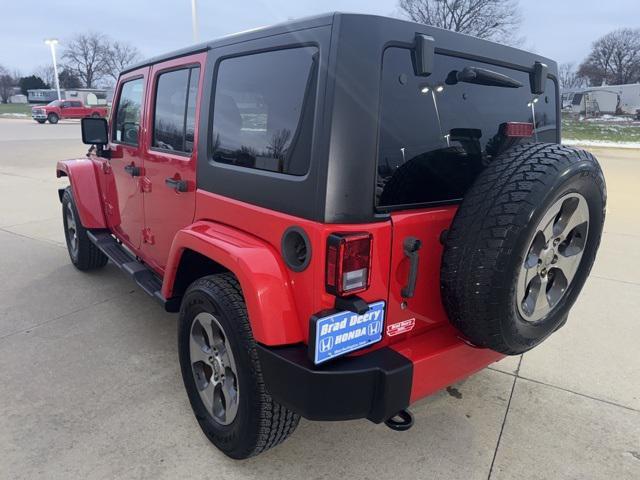 used 2017 Jeep Wrangler Unlimited car, priced at $17,500