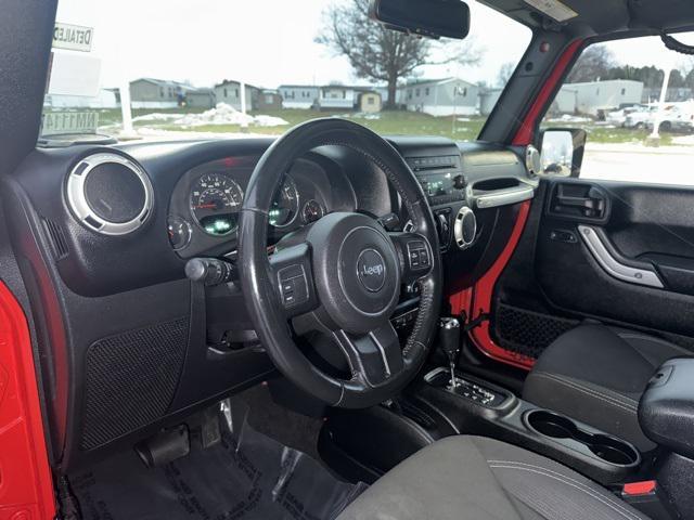 used 2017 Jeep Wrangler Unlimited car, priced at $17,500