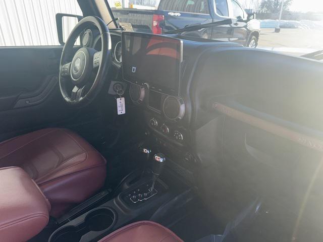 used 2017 Jeep Wrangler Unlimited car, priced at $17,200