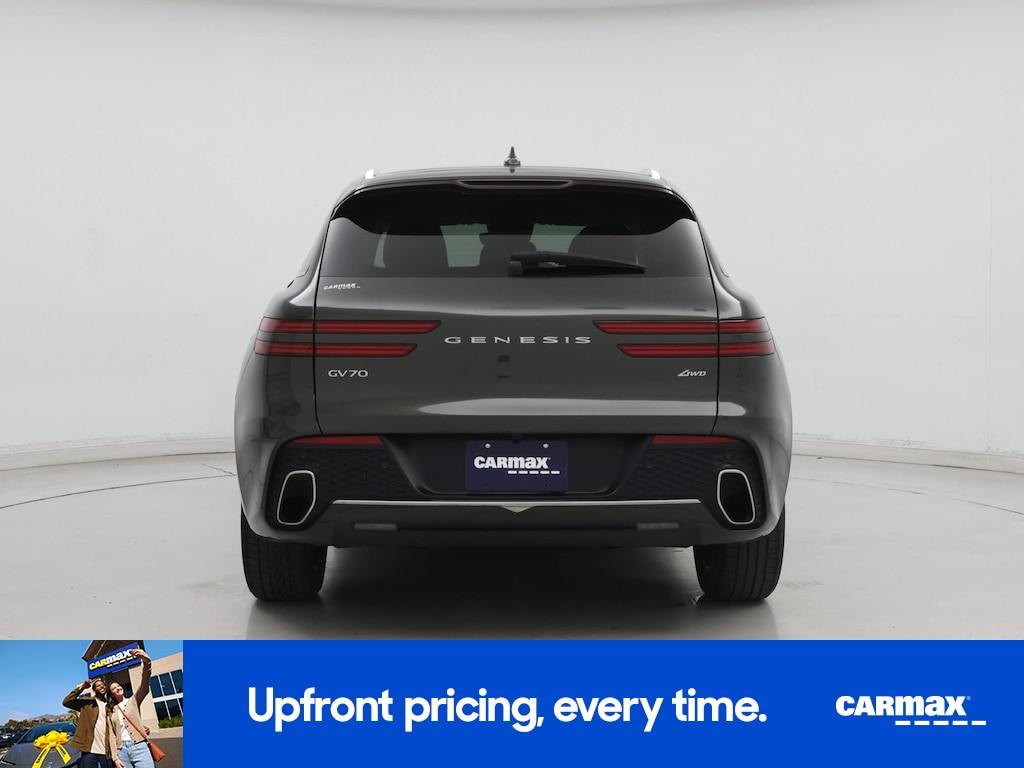 used 2025 Genesis GV70 car, priced at $36,998
