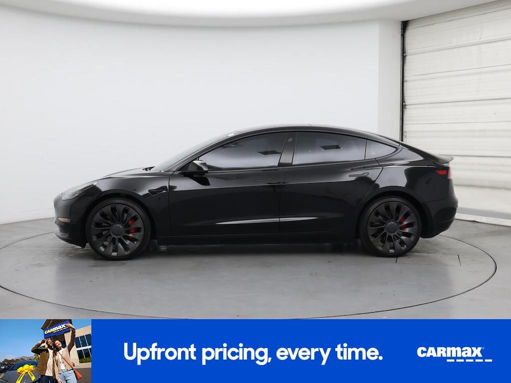 used 2023 Tesla Model 3 car, priced at $31,998
