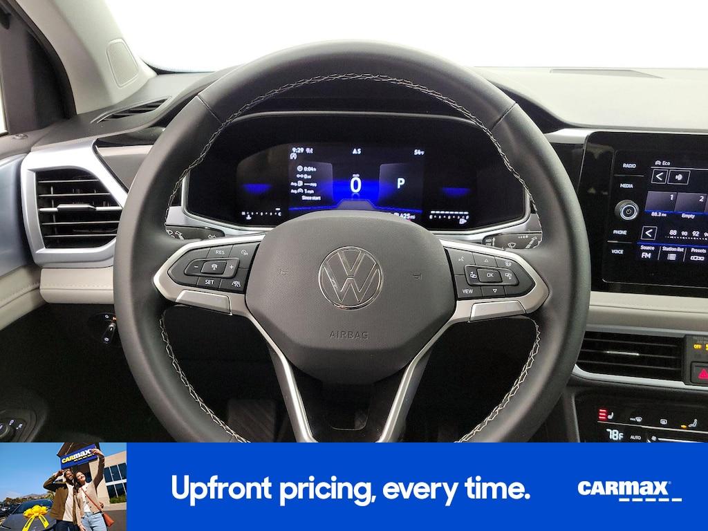used 2025 Volkswagen Taos car, priced at $24,998