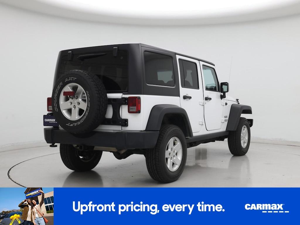 used 2017 Jeep Wrangler car, priced at $23,998