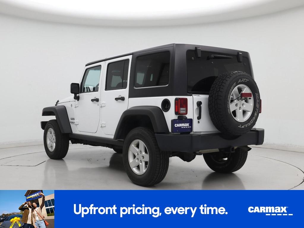 used 2017 Jeep Wrangler car, priced at $23,998