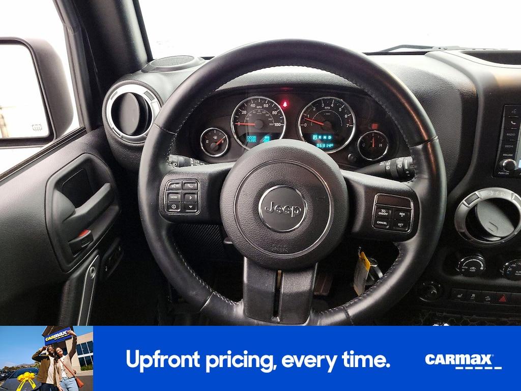 used 2015 Jeep Wrangler car, priced at $21,998