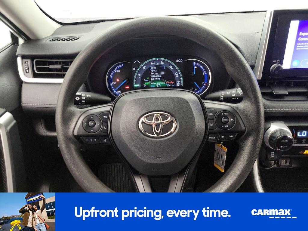 used 2023 Toyota RAV4 Hybrid car, priced at $34,998