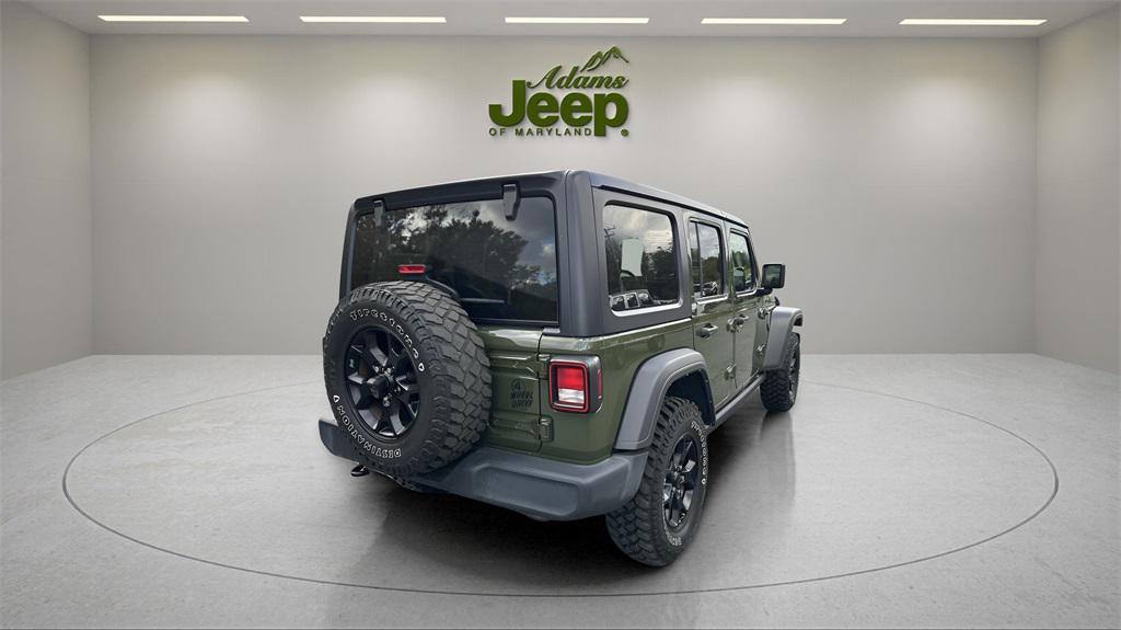 used 2021 Jeep Wrangler car, priced at $31,798