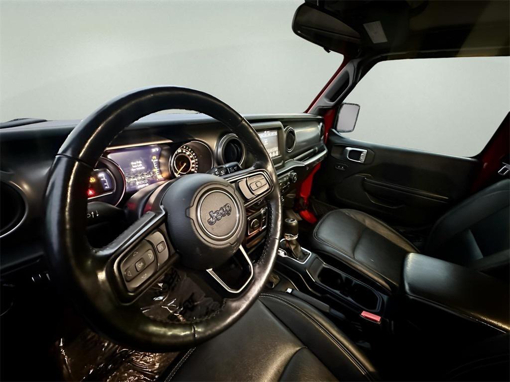 used 2021 Jeep Wrangler Unlimited car, priced at $24,511