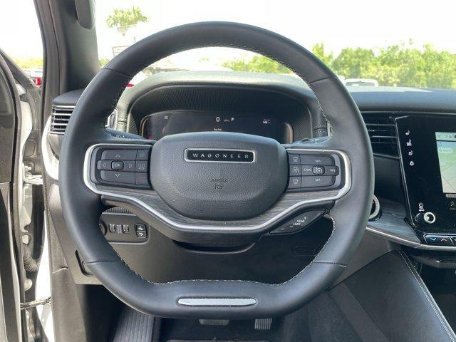 2023 Bright White Clearcoat Jeep Wagoneer
