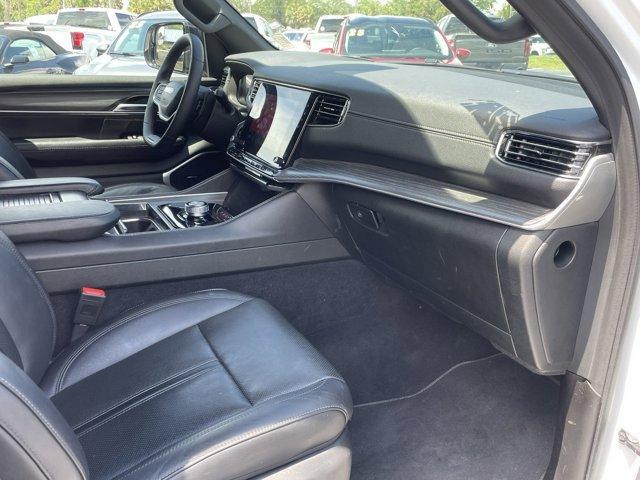 2023 Bright White Clearcoat Jeep Wagoneer