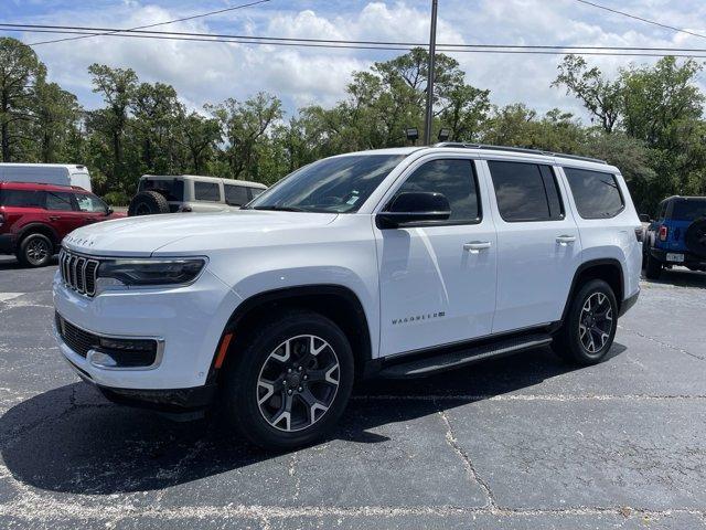 2023 Bright White Clearcoat Jeep Wagoneer