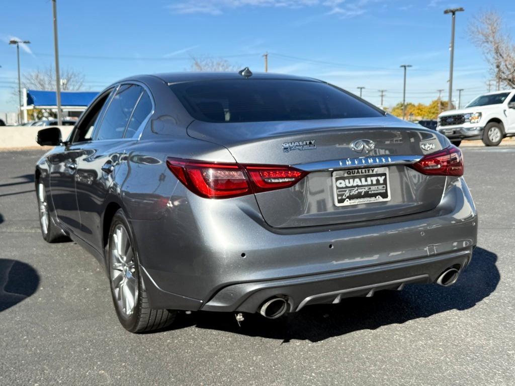 used 2022 INFINITI Q50 car, priced at $30,995