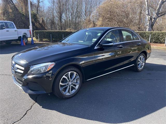 used 2015 Mercedes-Benz C-Class car, priced at $15,586