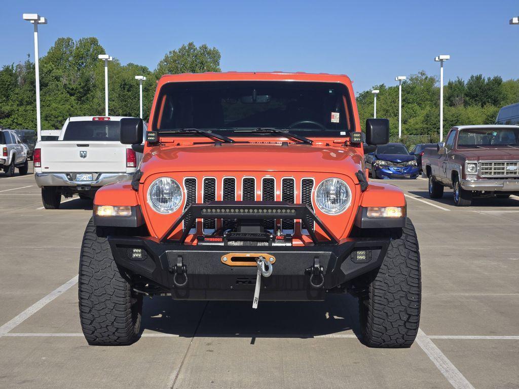 used 2018 Jeep Wrangler Unlimited car, priced at $30,586