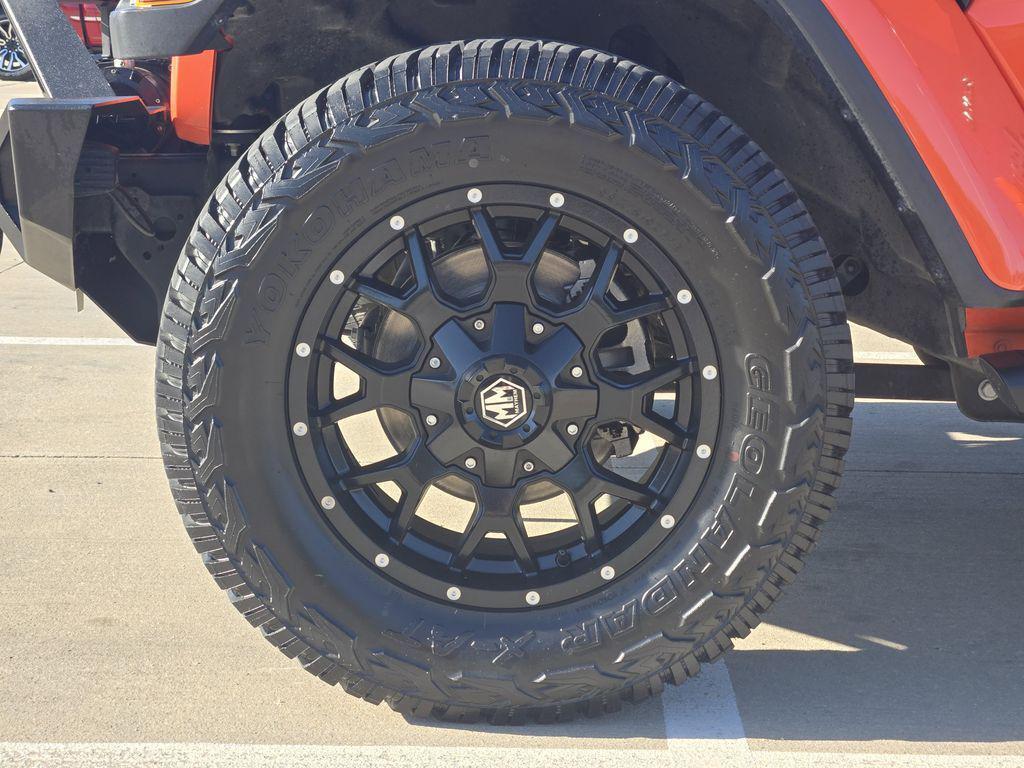 used 2018 Jeep Wrangler Unlimited car, priced at $30,586