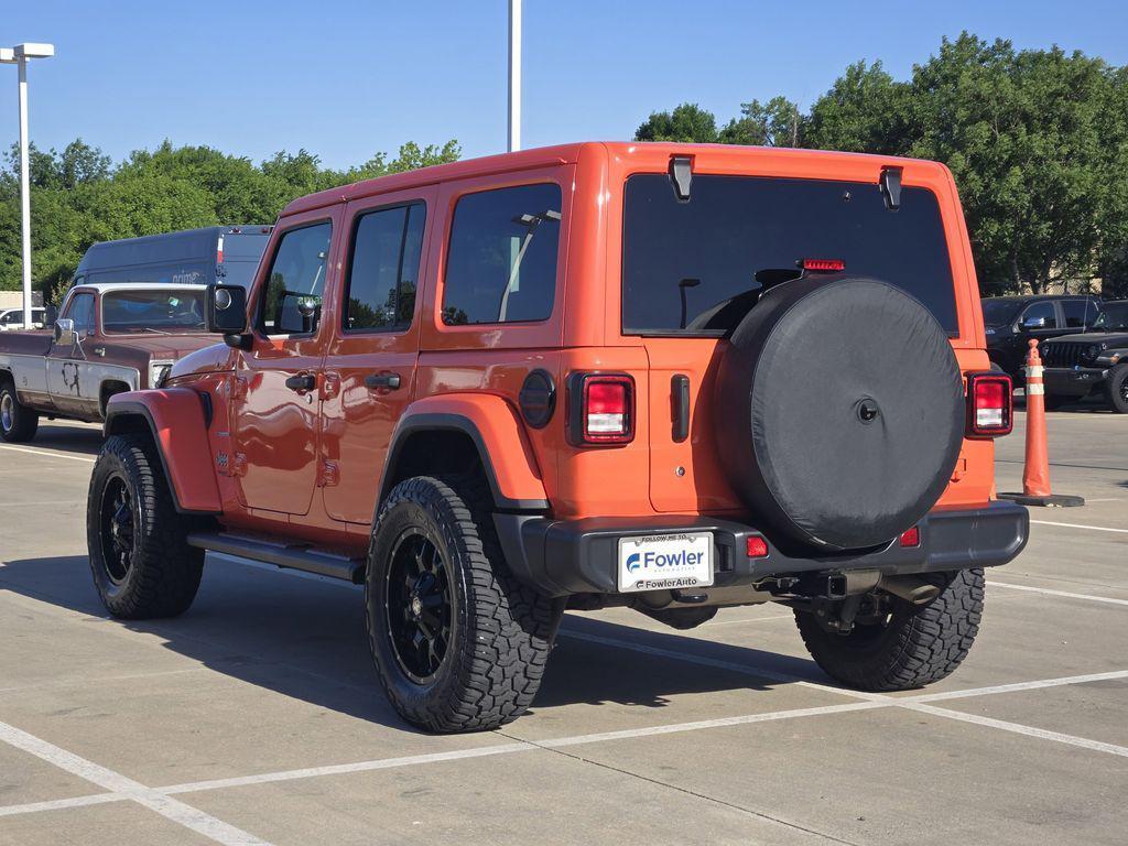 used 2018 Jeep Wrangler Unlimited car, priced at $30,586