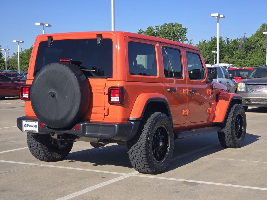 used 2018 Jeep Wrangler Unlimited car, priced at $30,586