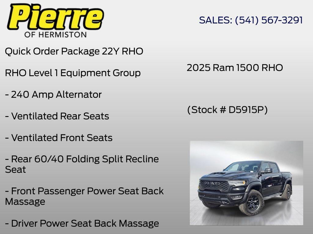 used 2025 Ram 1500 car, priced at $73,206