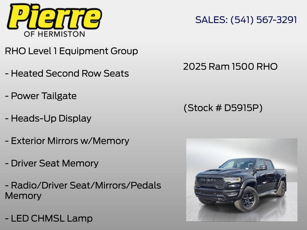 used 2025 Ram 1500 car, priced at $73,206